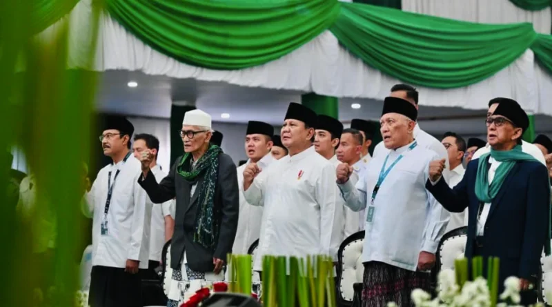 Presiden Prabowo Resmi Tutup Muktamar ke-35 NU di Jombang